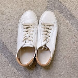 Soludos Ibiza Classic Lace Up Sneaker Size 7 White